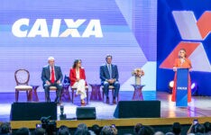 Cerimônia de posse da nova presidente da Caixa, Maria Rita Serrano