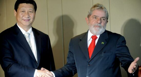 Xi Jinping  e Lula, em 2009