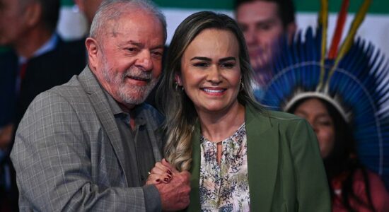 Lula e a ministra Daniela Carneiro
