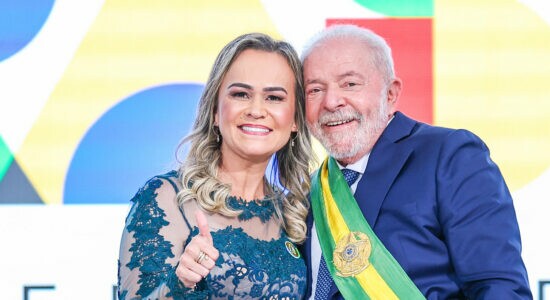 Lula e a ministra do Turismo, Daniela Carneiro