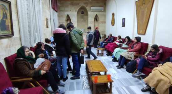 cristãos são socorridos na Síria