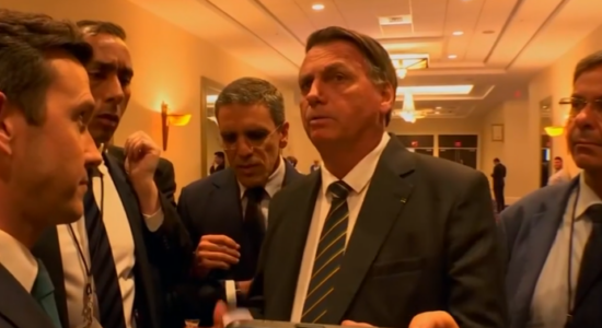 Bolsonaro em entrevista à NBC News