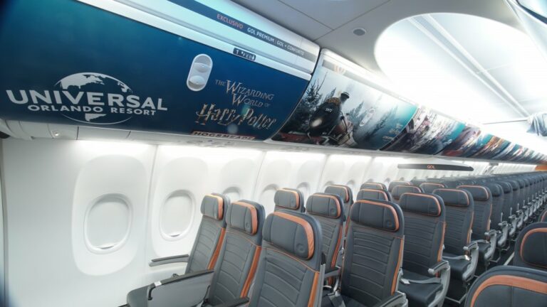 Avião que trouxe o presidente Jair Bolsonaro tem pintura de Harry Potter