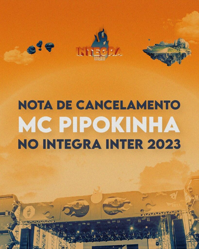MC Pipokinha tem show cancelado em festa universitária da Unesp após ataque a professores