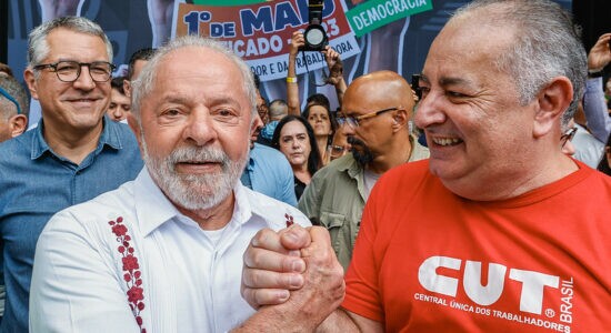 Presidente Lula ato do Dia do Trabalhador