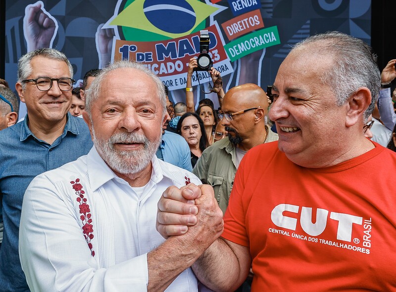 Presidente Lula ato do Dia do Trabalhador 