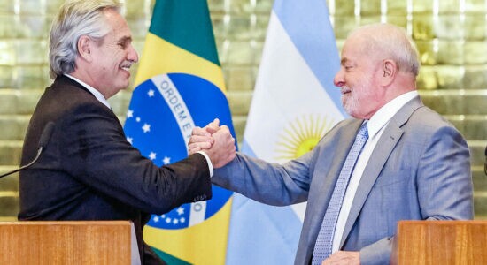 Alberto Fernández e Lula: amizade