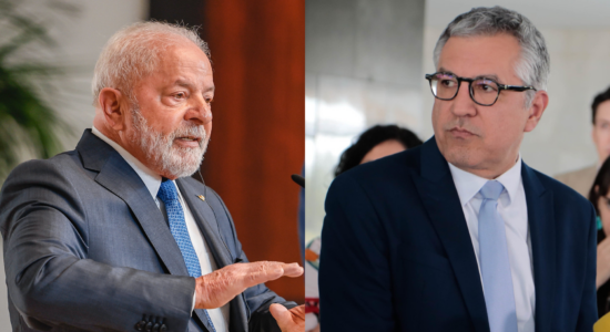 Presidente Luiz Inácio Lula da Silva e ministro das Relações Institucionais Alexandre Padilha