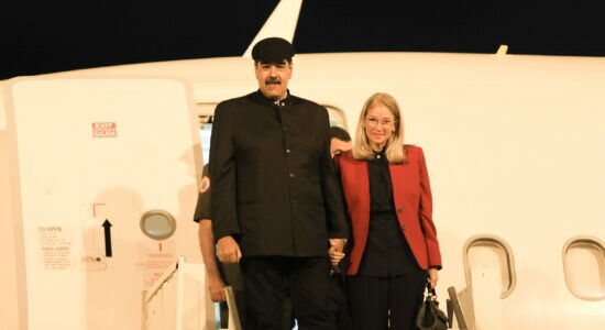 Maduro desembarca no Brasil