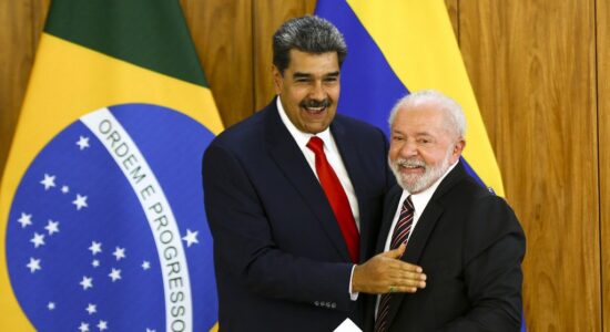 Ditador Nicolás Maduro e Lula