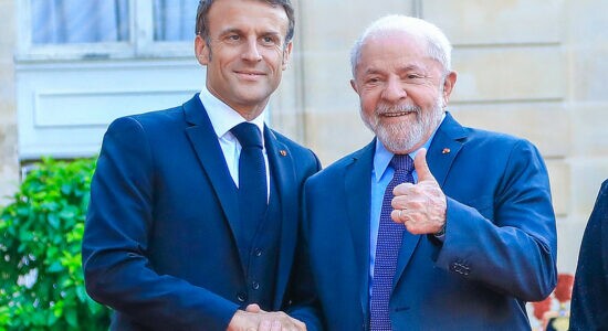 Emmanuel Macron e Lula