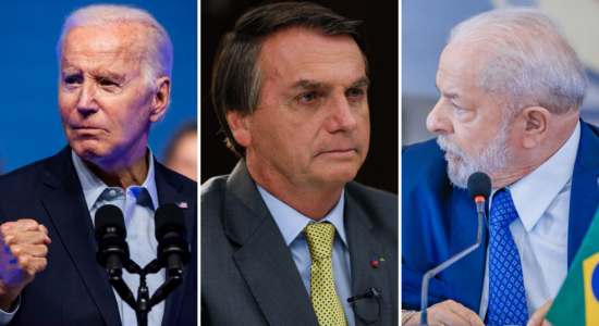 presidente dos EUA, Joe Biden, Ex-presidente da República, Jair Bolsonaro e Presidente da República, Luiz Inácio Lula da Silva