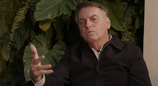 Jair Bolsonaro em entrevista à Crusoé