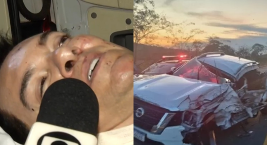 Regis Danese sofreu acidente em rodovia no estado de Goiás