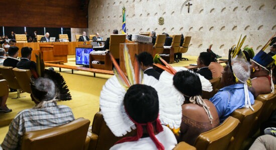 Ministros do Supremo julgam ação sobre o marco temporal das terras indígenas