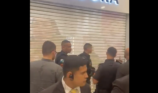 Vídeo mostra Marcos Braz deixando shopping após briga