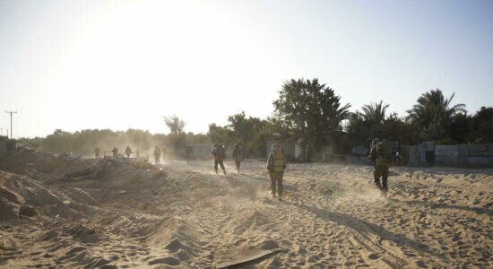 Militares isralenses na guerra contra o Hamas